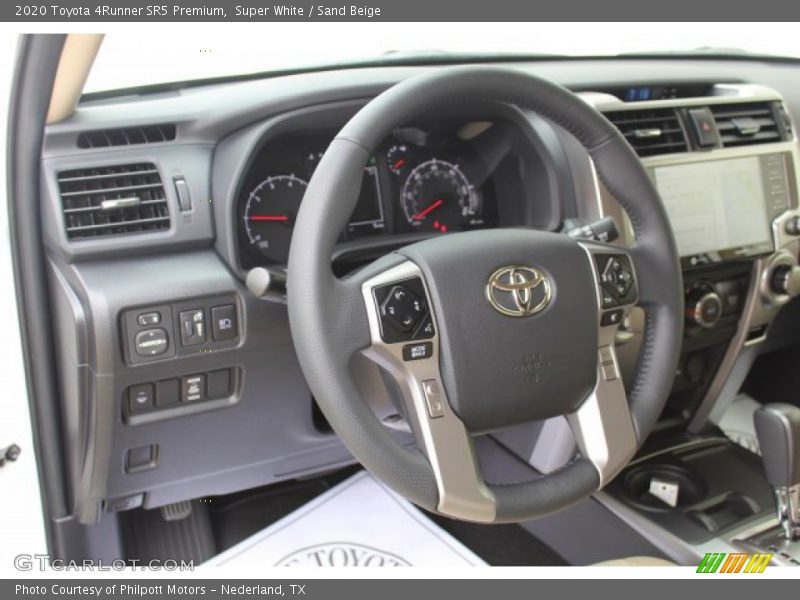Super White / Sand Beige 2020 Toyota 4Runner SR5 Premium