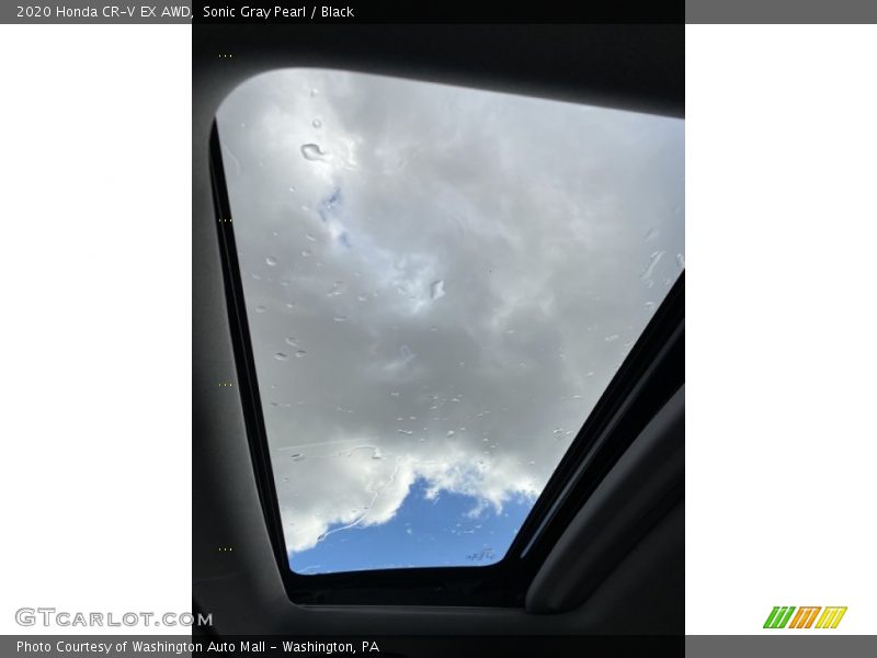 Sonic Gray Pearl / Black 2020 Honda CR-V EX AWD