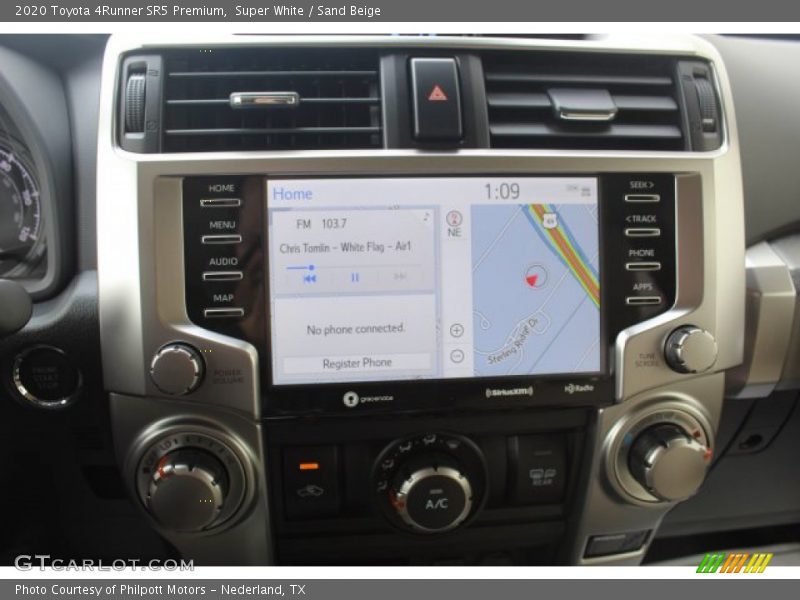 Super White / Sand Beige 2020 Toyota 4Runner SR5 Premium