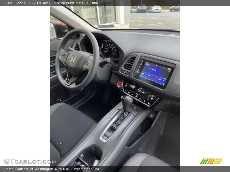 Orangeburst Metallic / Black 2020 Honda HR-V EX AWD