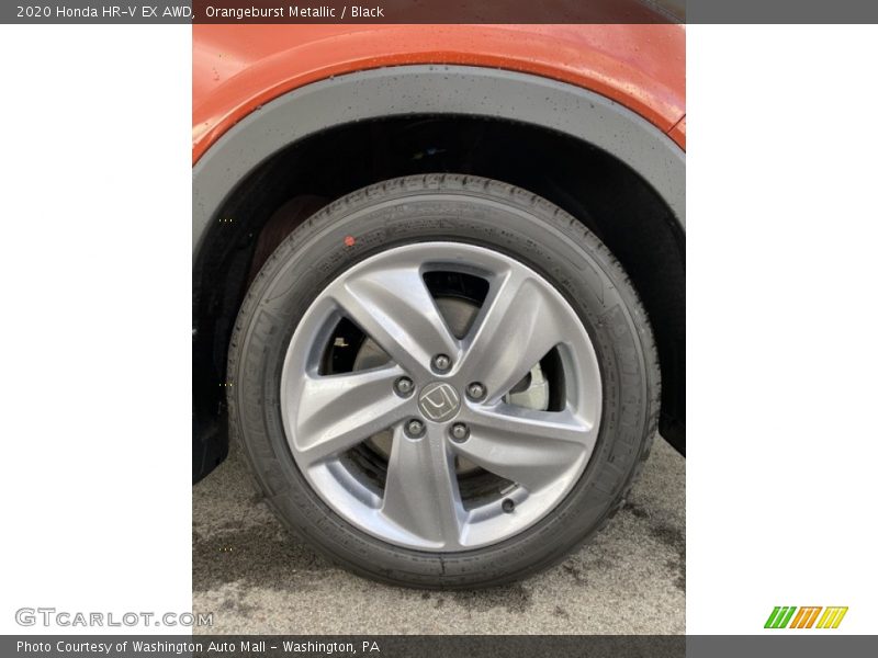 Orangeburst Metallic / Black 2020 Honda HR-V EX AWD