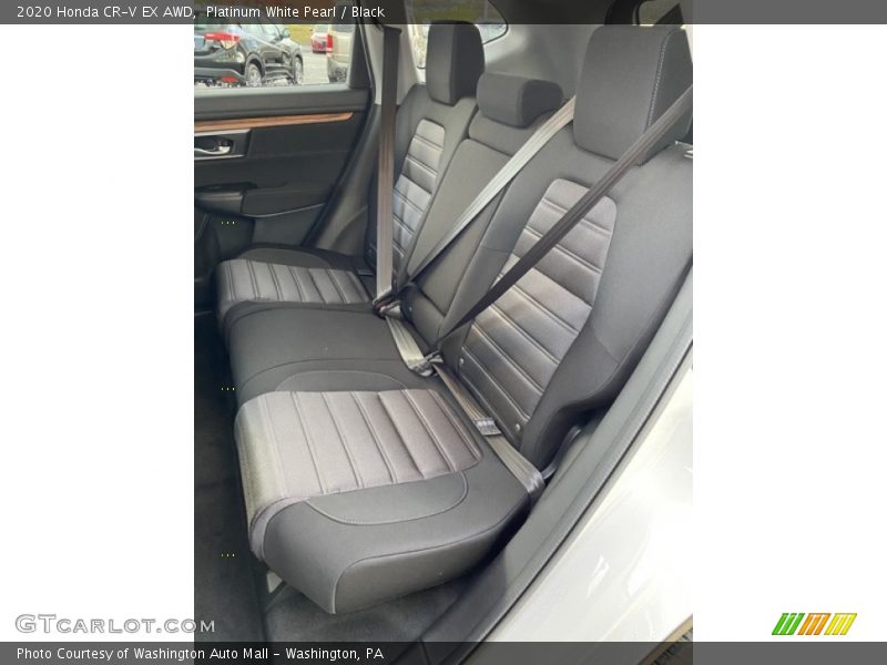 Platinum White Pearl / Black 2020 Honda CR-V EX AWD