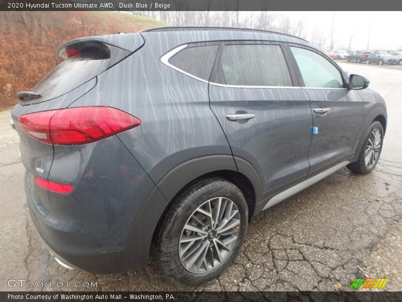 Dusk Blue / Beige 2020 Hyundai Tucson Ultimate AWD