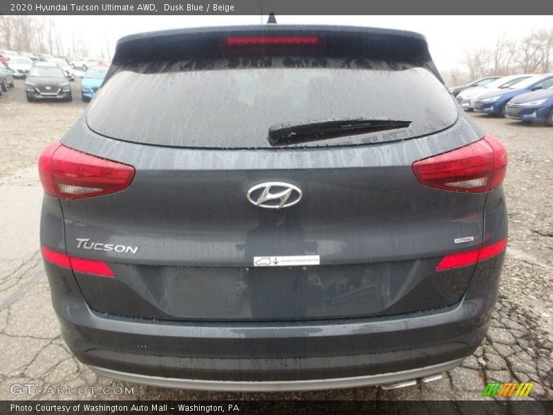 Dusk Blue / Beige 2020 Hyundai Tucson Ultimate AWD