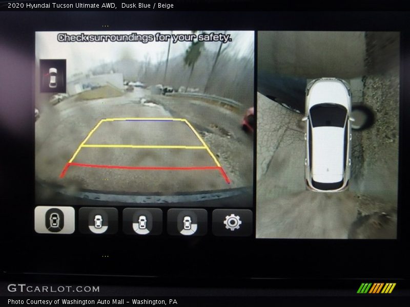 Dusk Blue / Beige 2020 Hyundai Tucson Ultimate AWD