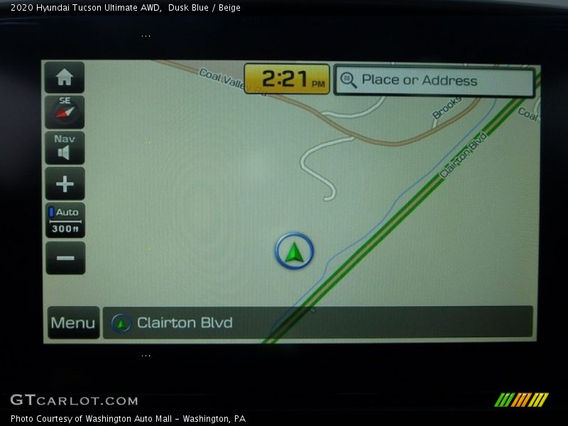 Dusk Blue / Beige 2020 Hyundai Tucson Ultimate AWD