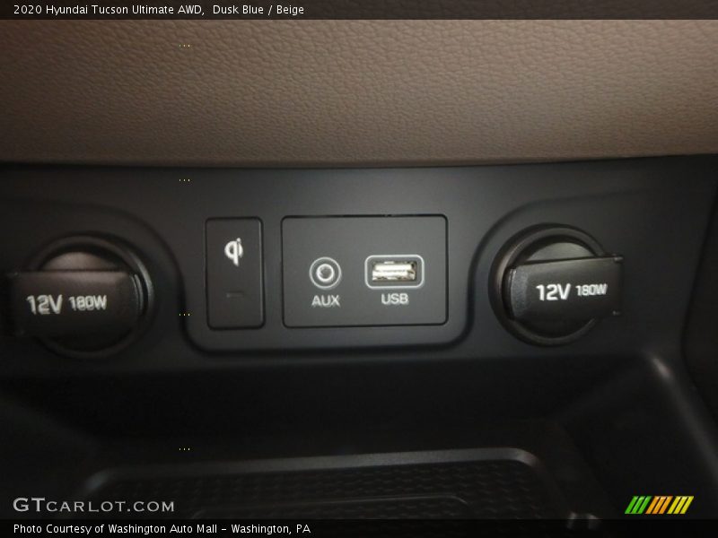 Dusk Blue / Beige 2020 Hyundai Tucson Ultimate AWD
