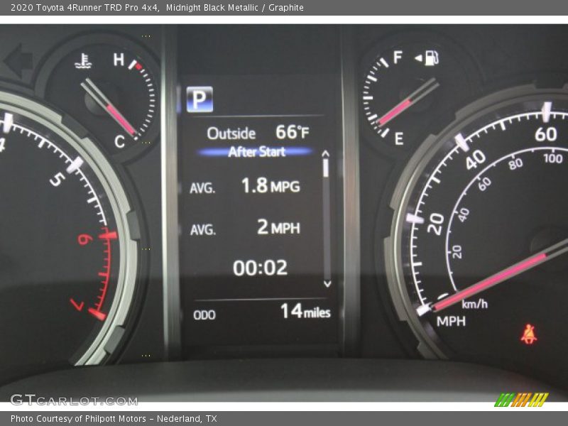 Midnight Black Metallic / Graphite 2020 Toyota 4Runner TRD Pro 4x4