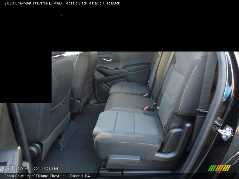 Mosaic Black Metallic / Jet Black 2020 Chevrolet Traverse LS AWD