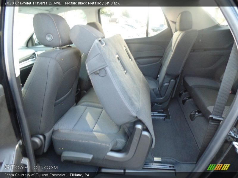 Mosaic Black Metallic / Jet Black 2020 Chevrolet Traverse LS AWD