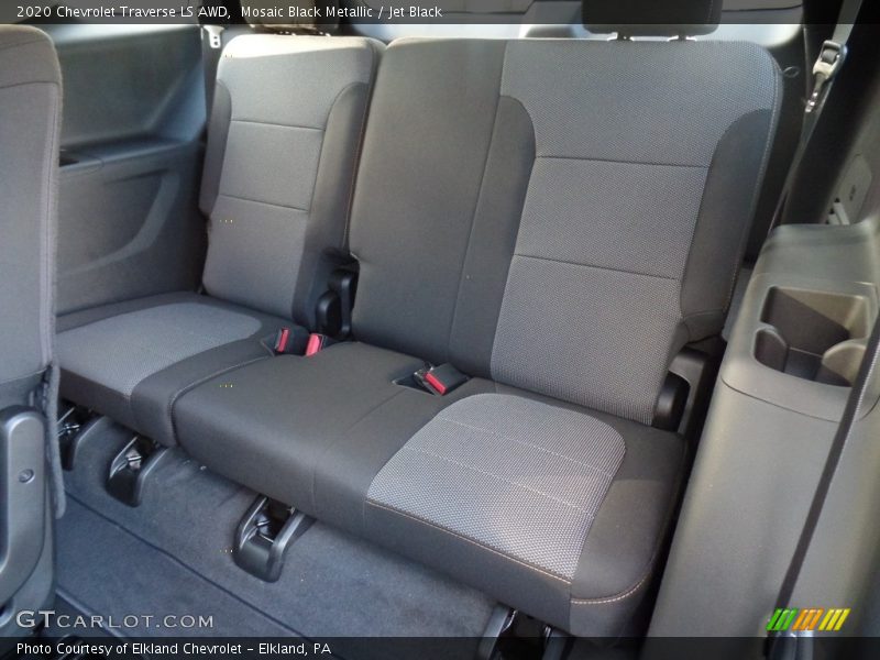 Mosaic Black Metallic / Jet Black 2020 Chevrolet Traverse LS AWD