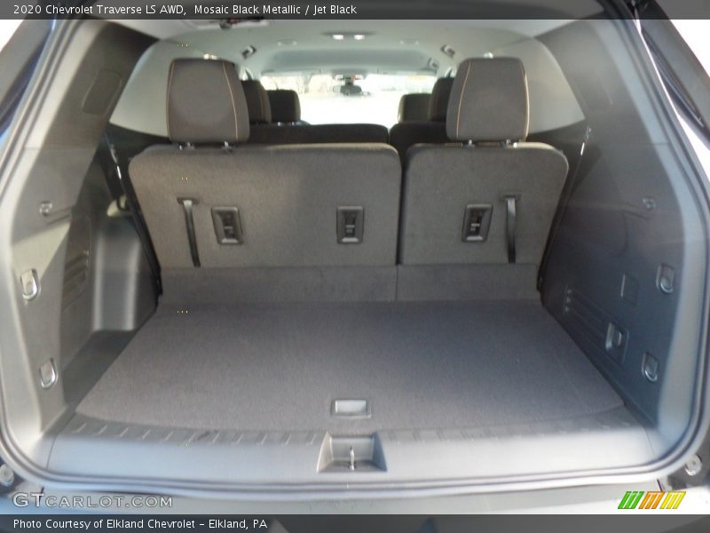 Mosaic Black Metallic / Jet Black 2020 Chevrolet Traverse LS AWD