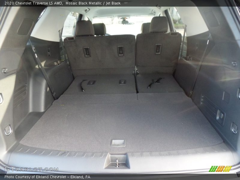 Mosaic Black Metallic / Jet Black 2020 Chevrolet Traverse LS AWD