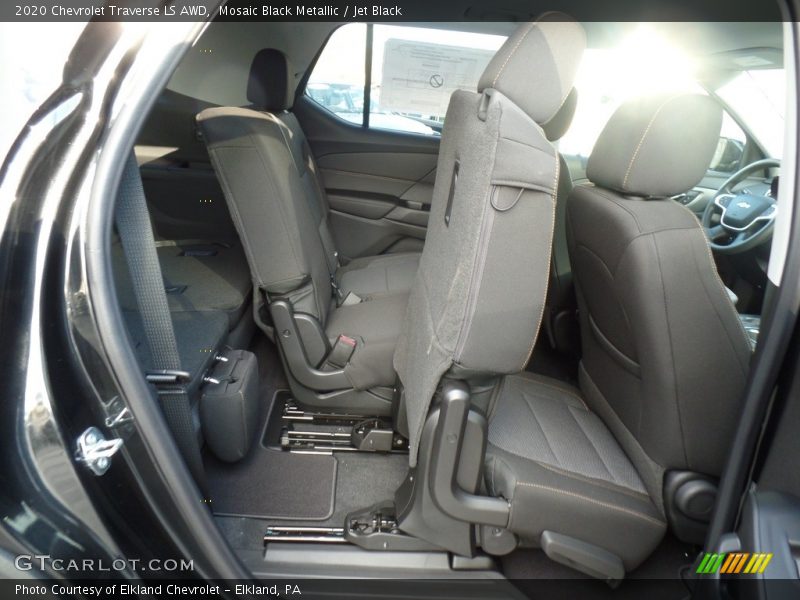 Mosaic Black Metallic / Jet Black 2020 Chevrolet Traverse LS AWD