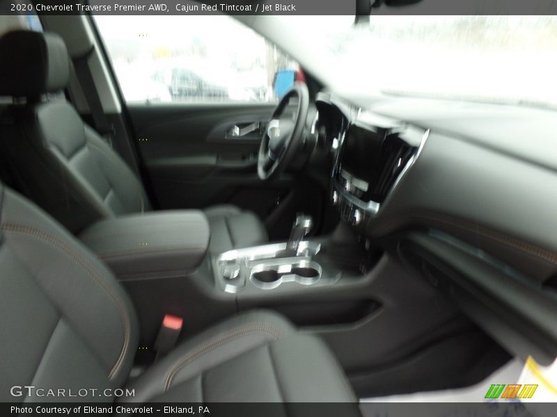 Cajun Red Tintcoat / Jet Black 2020 Chevrolet Traverse Premier AWD