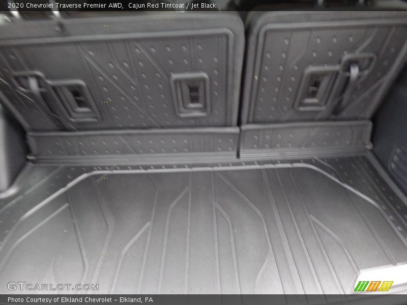 Cajun Red Tintcoat / Jet Black 2020 Chevrolet Traverse Premier AWD