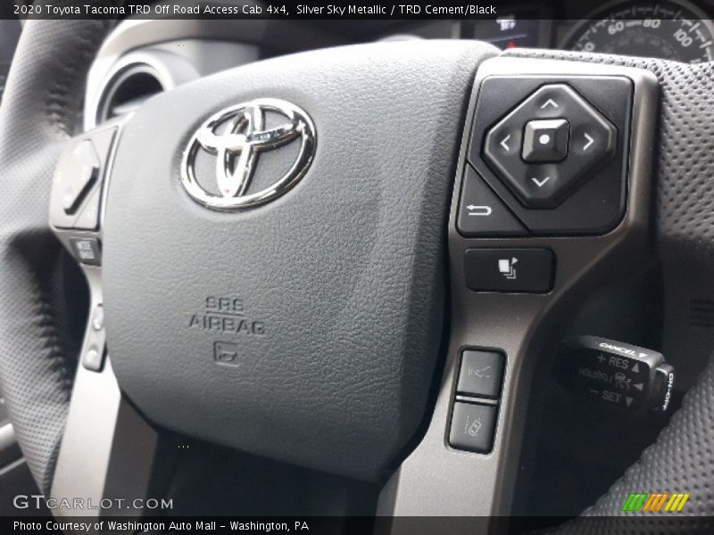Silver Sky Metallic / TRD Cement/Black 2020 Toyota Tacoma TRD Off Road Access Cab 4x4