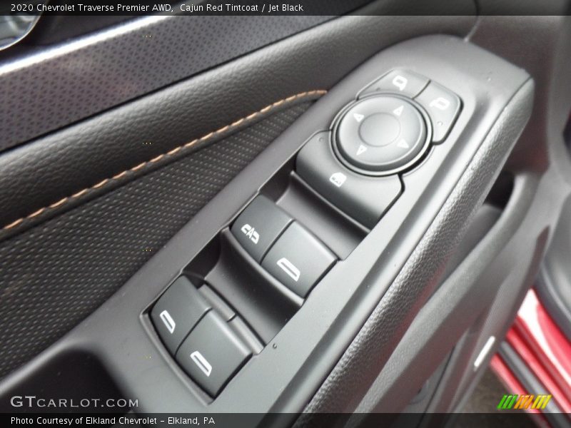 Cajun Red Tintcoat / Jet Black 2020 Chevrolet Traverse Premier AWD