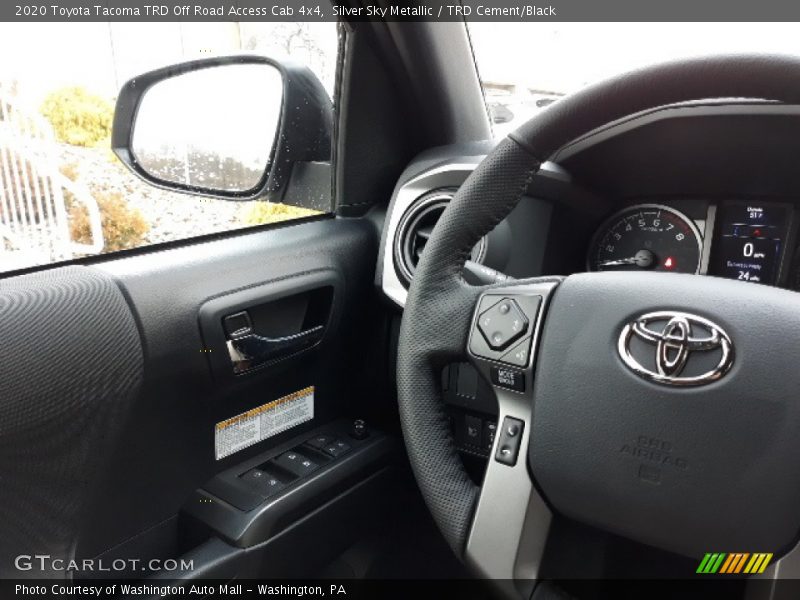 Silver Sky Metallic / TRD Cement/Black 2020 Toyota Tacoma TRD Off Road Access Cab 4x4