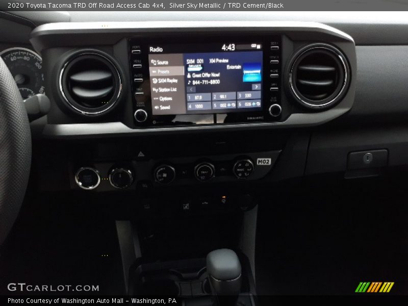 Silver Sky Metallic / TRD Cement/Black 2020 Toyota Tacoma TRD Off Road Access Cab 4x4