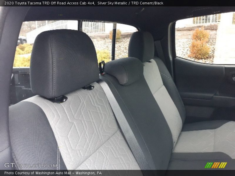 Silver Sky Metallic / TRD Cement/Black 2020 Toyota Tacoma TRD Off Road Access Cab 4x4