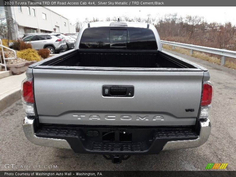 Silver Sky Metallic / TRD Cement/Black 2020 Toyota Tacoma TRD Off Road Access Cab 4x4