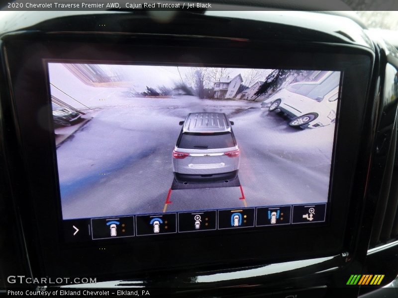 Cajun Red Tintcoat / Jet Black 2020 Chevrolet Traverse Premier AWD