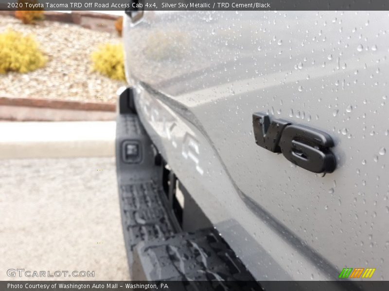 Silver Sky Metallic / TRD Cement/Black 2020 Toyota Tacoma TRD Off Road Access Cab 4x4