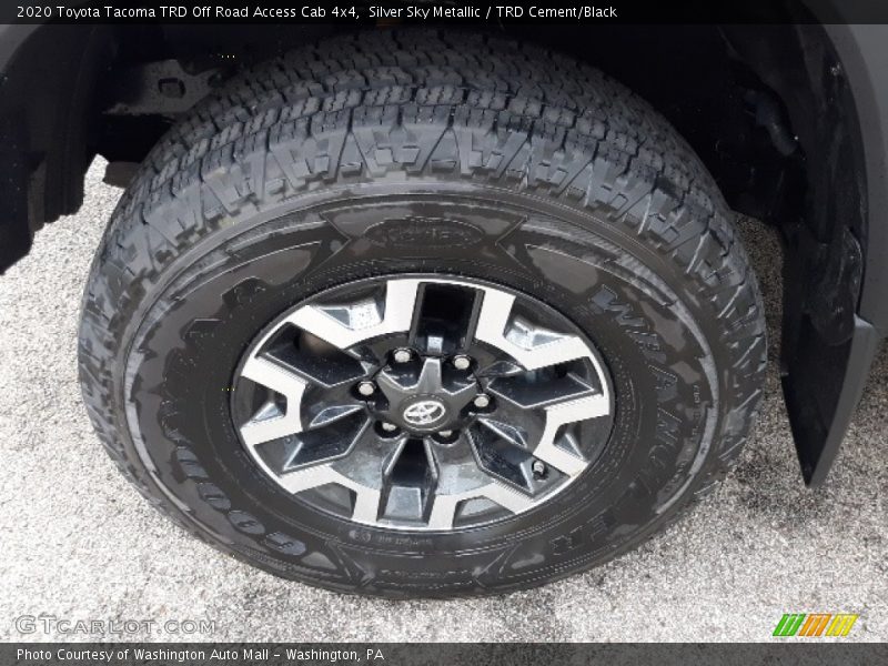 Silver Sky Metallic / TRD Cement/Black 2020 Toyota Tacoma TRD Off Road Access Cab 4x4