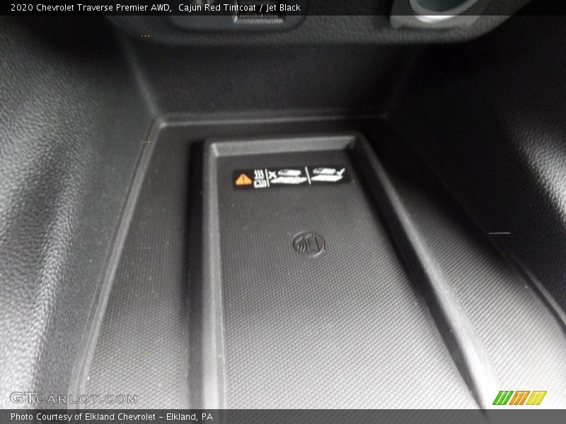 Cajun Red Tintcoat / Jet Black 2020 Chevrolet Traverse Premier AWD