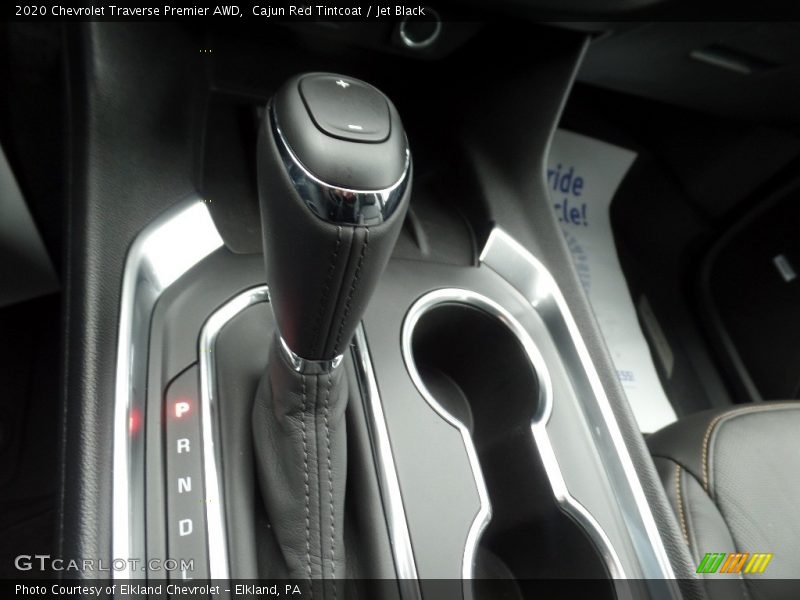 Cajun Red Tintcoat / Jet Black 2020 Chevrolet Traverse Premier AWD