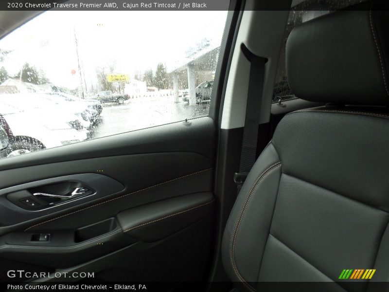 Cajun Red Tintcoat / Jet Black 2020 Chevrolet Traverse Premier AWD