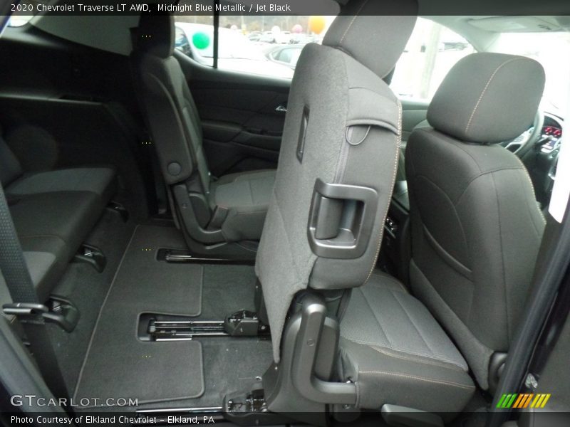 Midnight Blue Metallic / Jet Black 2020 Chevrolet Traverse LT AWD