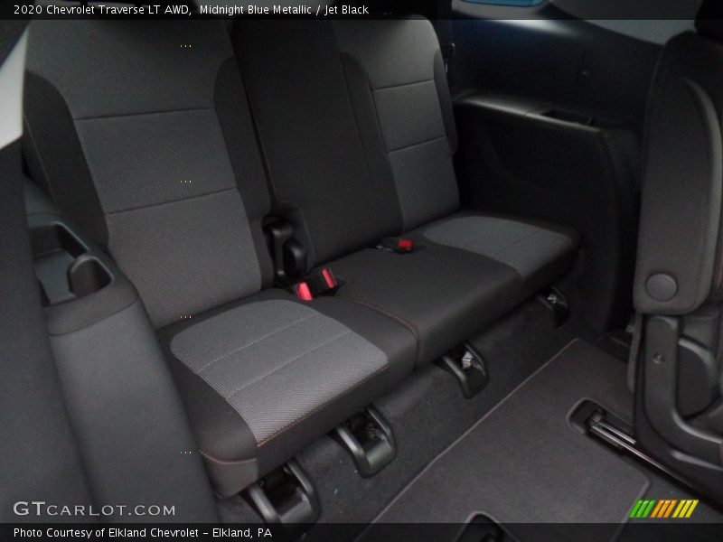 Midnight Blue Metallic / Jet Black 2020 Chevrolet Traverse LT AWD