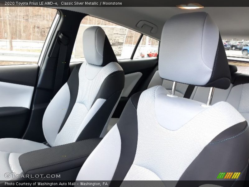 Front Seat of 2020 Prius LE AWD-e