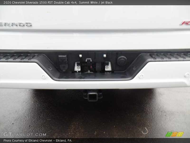 Summit White / Jet Black 2020 Chevrolet Silverado 1500 RST Double Cab 4x4