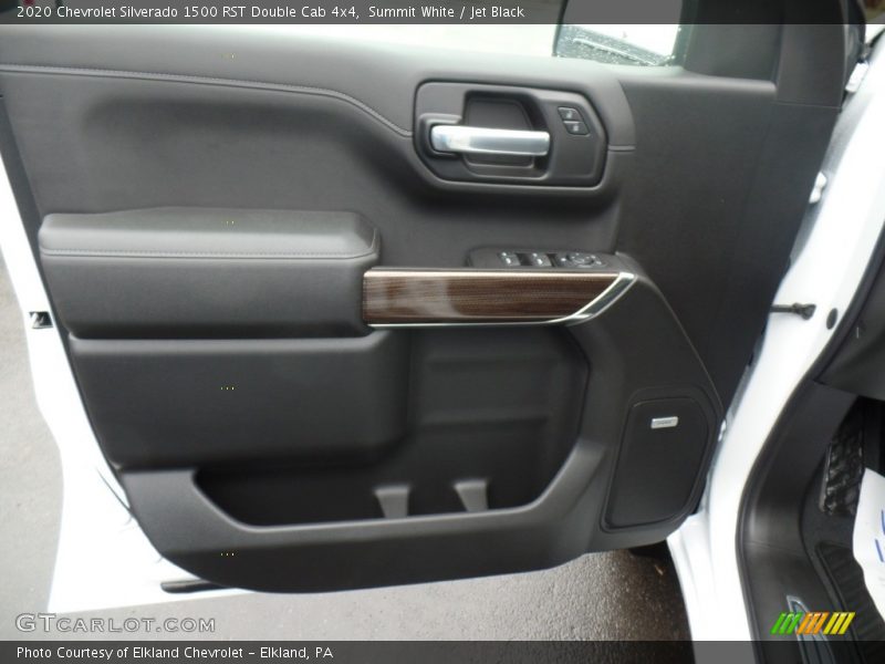 Summit White / Jet Black 2020 Chevrolet Silverado 1500 RST Double Cab 4x4