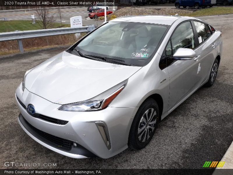  2020 Prius LE AWD-e Classic Silver Metallic