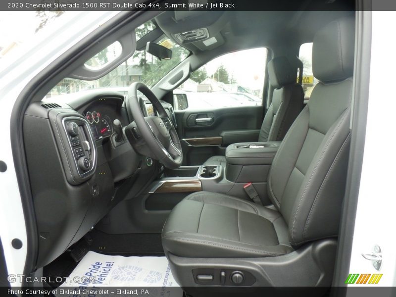 Front Seat of 2020 Silverado 1500 RST Double Cab 4x4