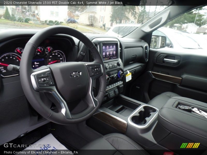 Dashboard of 2020 Silverado 1500 RST Double Cab 4x4