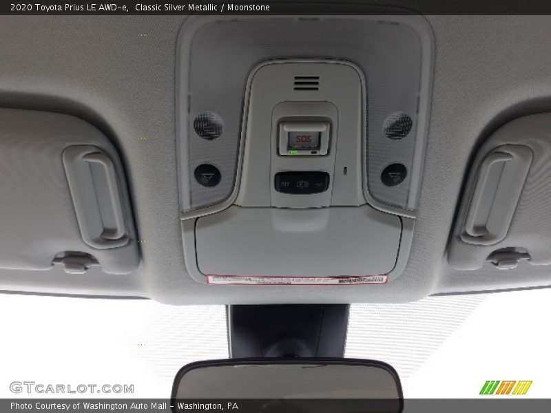 Classic Silver Metallic / Moonstone 2020 Toyota Prius LE AWD-e