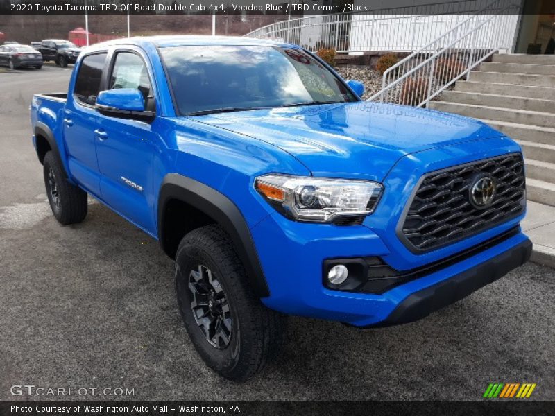 Front 3/4 View of 2020 Tacoma TRD Off Road Double Cab 4x4