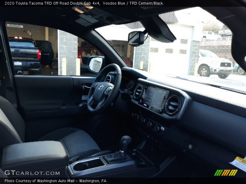 Voodoo Blue / TRD Cement/Black 2020 Toyota Tacoma TRD Off Road Double Cab 4x4