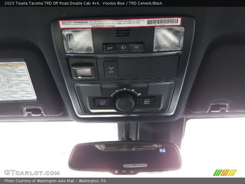 Voodoo Blue / TRD Cement/Black 2020 Toyota Tacoma TRD Off Road Double Cab 4x4