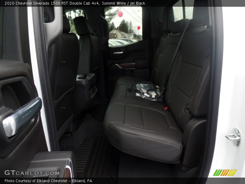 Summit White / Jet Black 2020 Chevrolet Silverado 1500 RST Double Cab 4x4