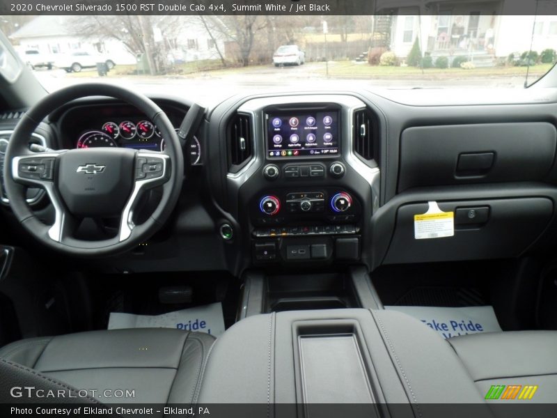 Dashboard of 2020 Silverado 1500 RST Double Cab 4x4