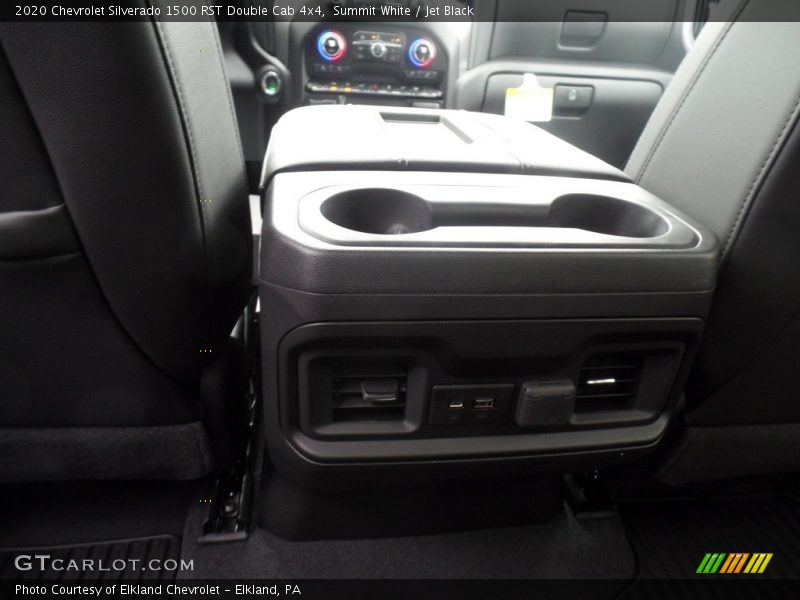 Summit White / Jet Black 2020 Chevrolet Silverado 1500 RST Double Cab 4x4