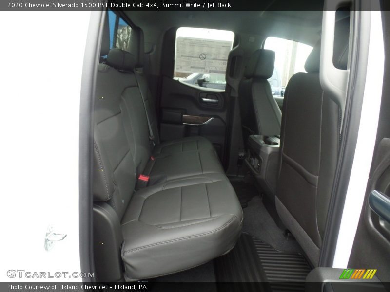 Summit White / Jet Black 2020 Chevrolet Silverado 1500 RST Double Cab 4x4