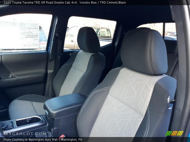 Voodoo Blue / TRD Cement/Black 2020 Toyota Tacoma TRD Off Road Double Cab 4x4