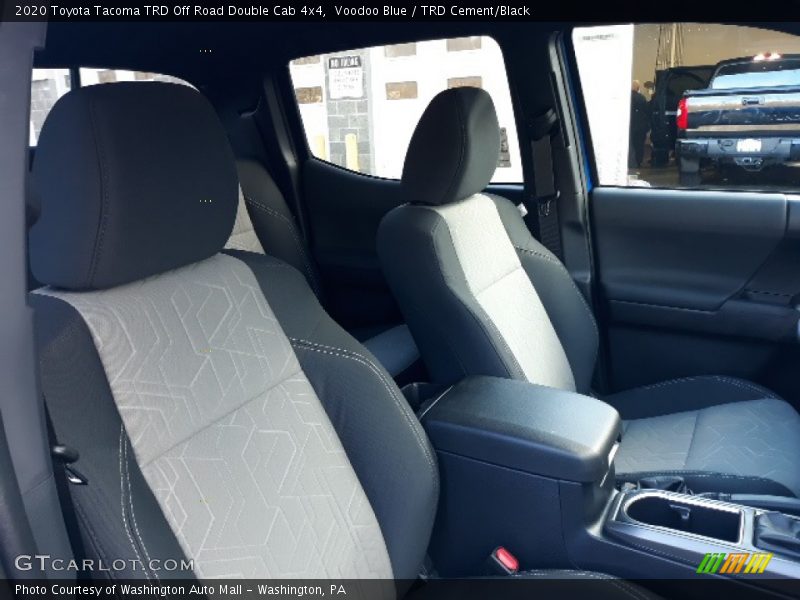 Voodoo Blue / TRD Cement/Black 2020 Toyota Tacoma TRD Off Road Double Cab 4x4
